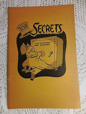 (image for) Top Secrets by Fleischman & Gunther ~ Vintage 1947 FIRST EDITION